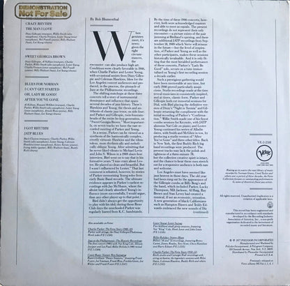 Jazz At The Philharmonic : Bird And Pres: The '46 Concerts (2xLP, Comp, Promo)