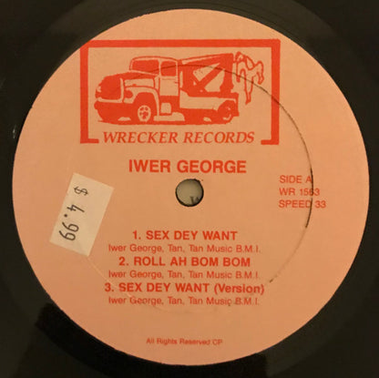Iwer George : X-Rated (LP)