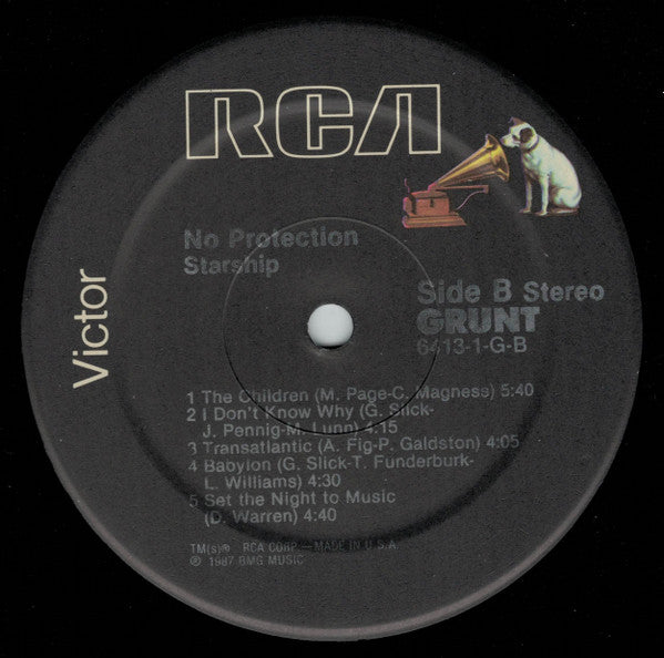 Starship (2) : No Protection (LP, Album, Spe)