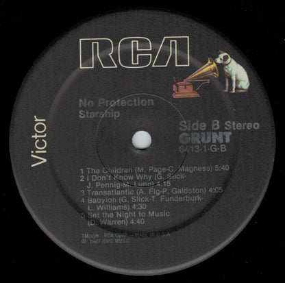 Starship (2) : No Protection (LP, Album, Spe)