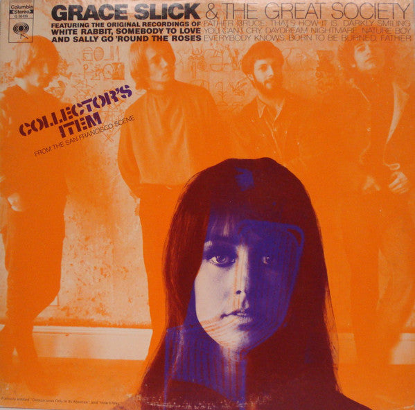Grace Slick & The Great Society : Collector's Item From The San Francisco Scene (2xLP, Comp, Pit)