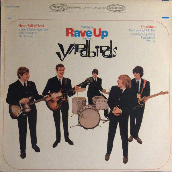 The Yardbirds : Having A Rave Up With The Yardbirds (LP, Album)