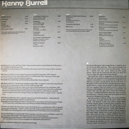 Kenny Burrell : Recapitulation (2xLP, Comp, Promo)