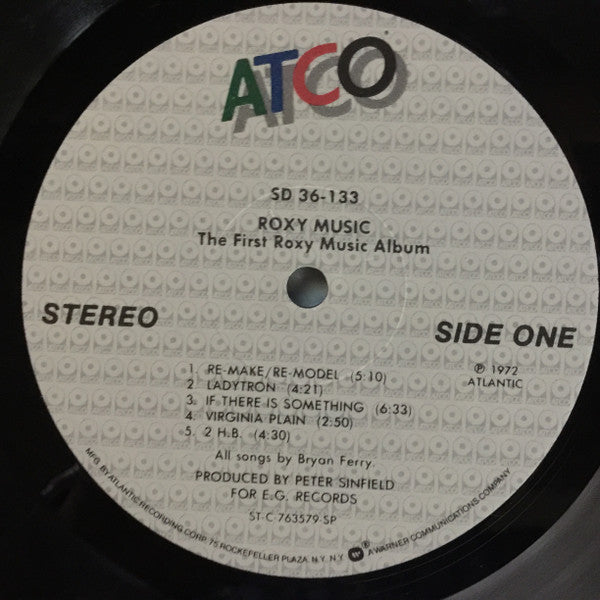 Roxy Music : Roxy Music (LP, Album, RE)