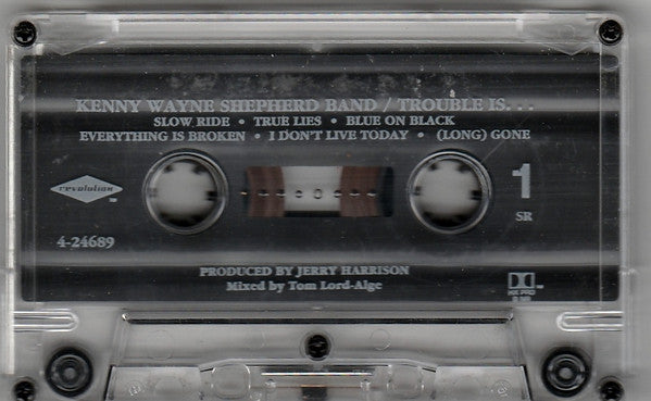 Kenny Wayne Shepherd Band : Trouble Is... (Cass, Album)