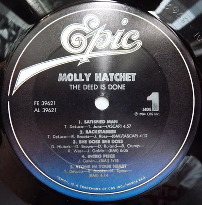 Molly Hatchet : The Deed Is Done (LP, Album, Car)