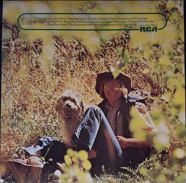 John Denver : John Denver's Greatest Hits (LP, Comp, RE, Tan)