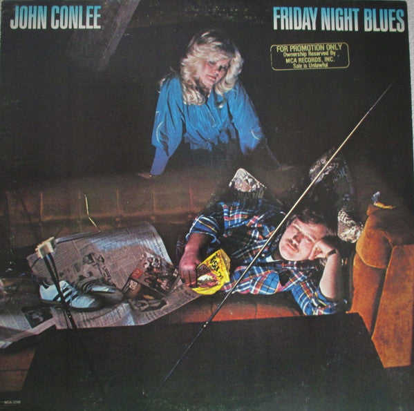 John Conlee : Friday Night Blues (LP, Album, Pin)