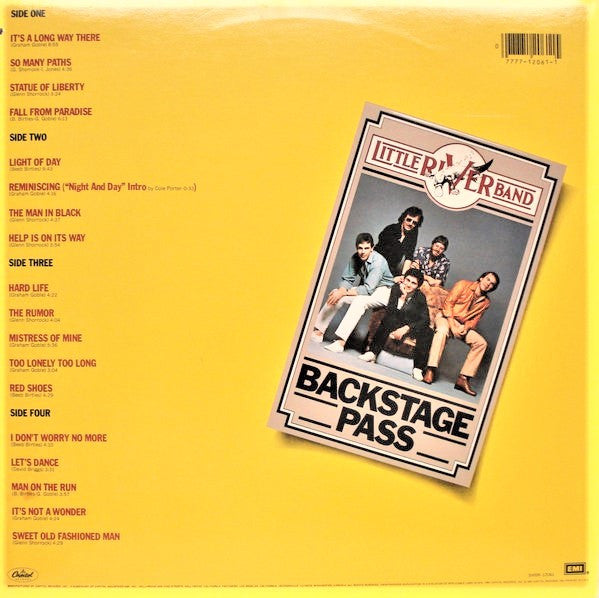 Little River Band : Backstage Pass (2xLP, Album, Win)