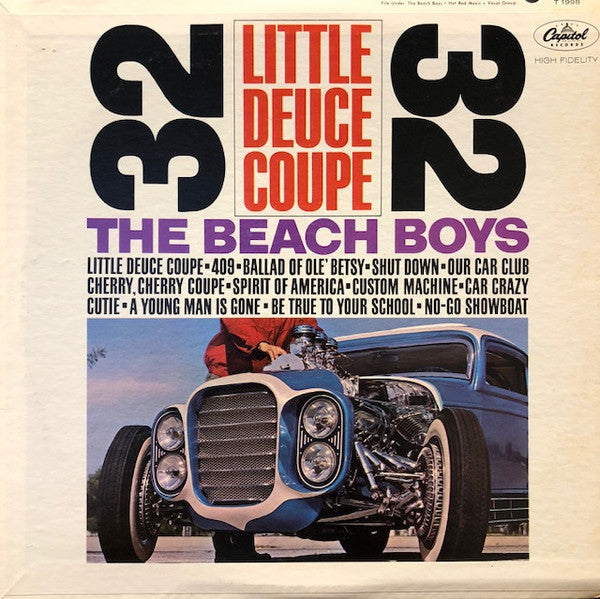 The Beach Boys : Little Deuce Coupe (LP, Album, Mono, Scr)