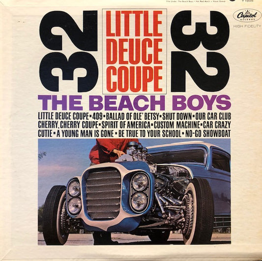 The Beach Boys : Little Deuce Coupe (LP, Album, Mono, Scr)