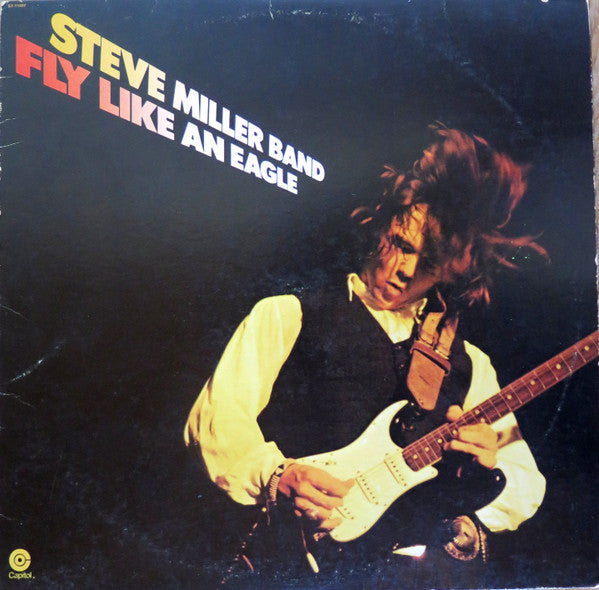 Steve Miller Band : Fly Like An Eagle (LP, Album, Gol)