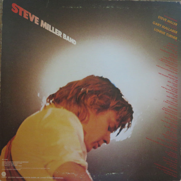 Steve Miller Band : Fly Like An Eagle (LP, Album, Gol)
