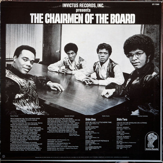 Chairmen Of The Board : The Chairmen Of The Board (LP, Album, Win)
