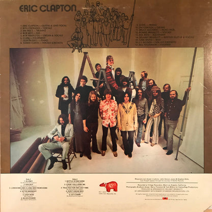 Eric Clapton : Eric Clapton (LP, Album, RE, Pit)