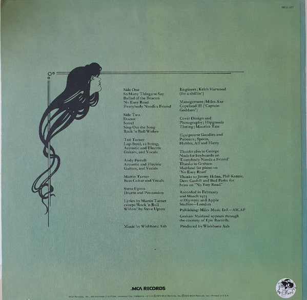 Wishbone Ash : Wishbone Four (LP, Album, Glo)
