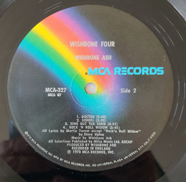 Wishbone Ash : Wishbone Four (LP, Album, Glo)
