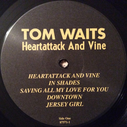Tom Waits : Heartattack And Vine (LP, Album, RE, RM, QRP)