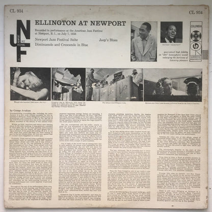 Duke Ellington And His Orchestra : Ellington At Newport (LP, Album, Ter)