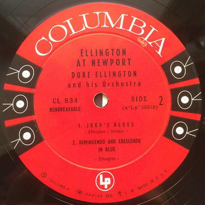 Duke Ellington And His Orchestra : Ellington At Newport (LP, Album, Ter)