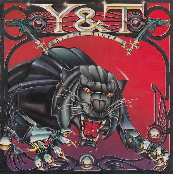 Y & T : Black Tiger (LP, Album, C-M)