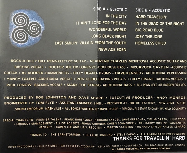 Dave Sharp : Hard Travellin' (Cass, Album)