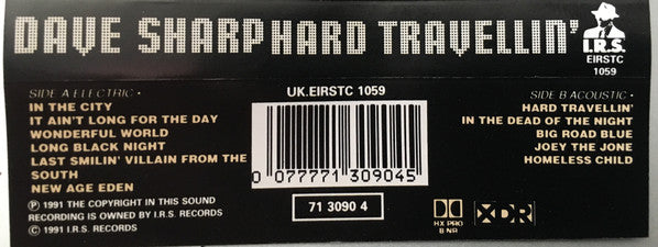 Dave Sharp : Hard Travellin' (Cass, Album)