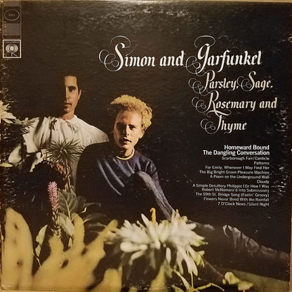 Simon And Garfunkel* : Parsley, Sage, Rosemary And Thyme (LP, Album, RE, Pit)