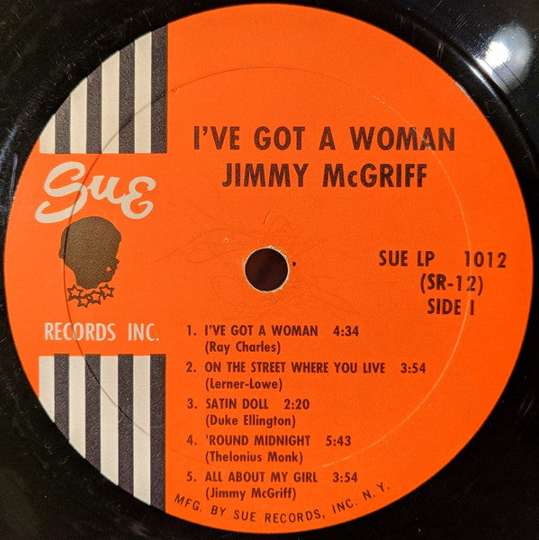 Jimmy McGriff : I've Got A Woman (LP, Album, Mono)