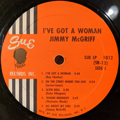 Jimmy McGriff : I've Got A Woman (LP, Album, Mono)
