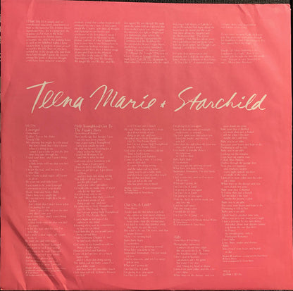 Teena Marie : Starchild (LP, Album, Pit)