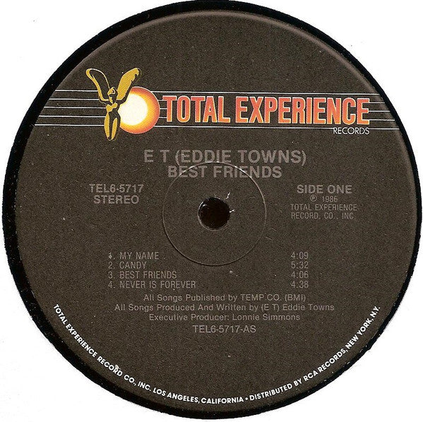 Eddie Towns : Best Friends (LP, Album)