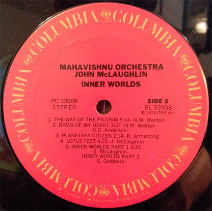 Mahavishnu Orchestra / John McLaughlin : Inner Worlds (LP, Album, Ter)