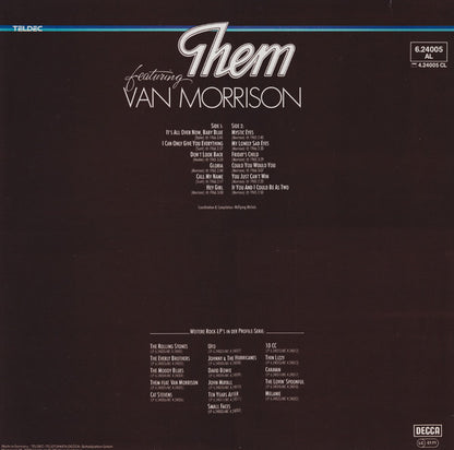 Them (3) Featuring Van Morrison : Them Featuring Van Morrison (LP, Comp, Sil)