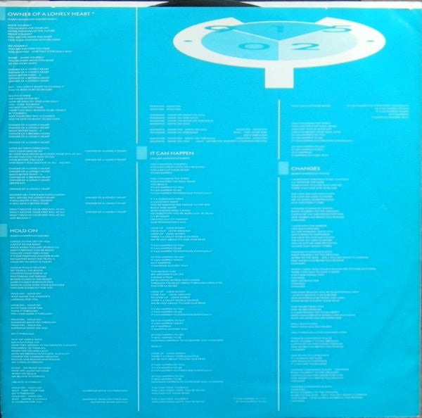 Yes : 90125 (LP, Album, SP )