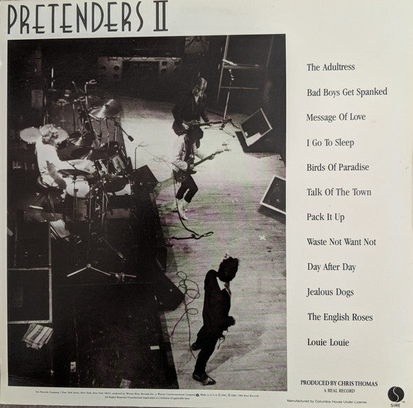 The Pretenders : Pretenders II (LP, Album, Club, Col)