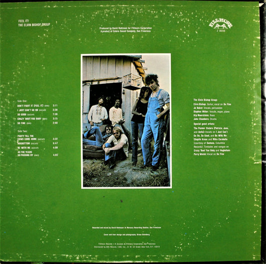 The Elvin Bishop Group : Feel It! (LP, Album, Ter)