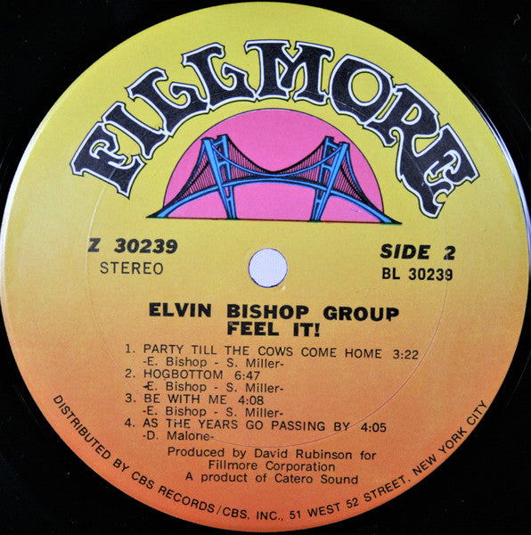 The Elvin Bishop Group : Feel It! (LP, Album, Ter)