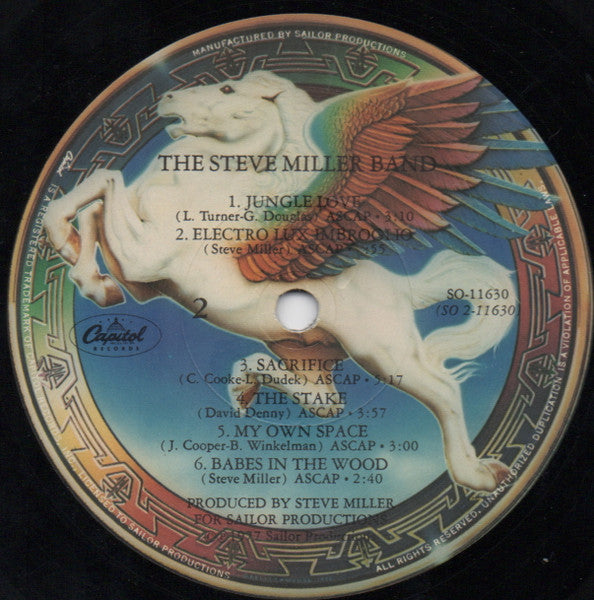 The Steve Miller Band* : Book Of Dreams (LP, Album, Los)