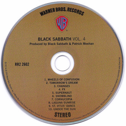 Black Sabbath : Black Sabbath Vol 4 (CD, Album, RE, RM, Dig)