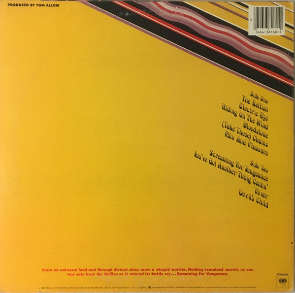 Judas Priest : Screaming For Vengeance (LP, Album, Pit)