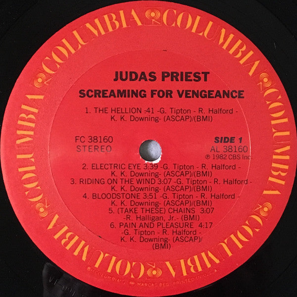 Judas Priest : Screaming For Vengeance (LP, Album, Pit)