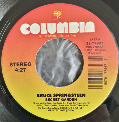 Bruce Springsteen : Secret Garden (7")