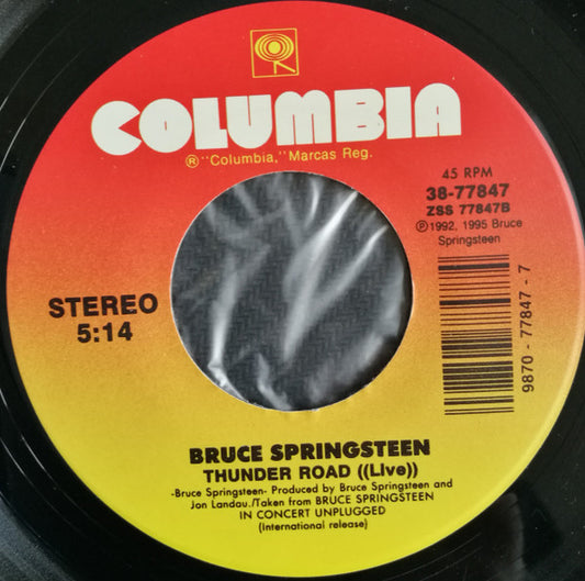 Bruce Springsteen : Secret Garden (7")