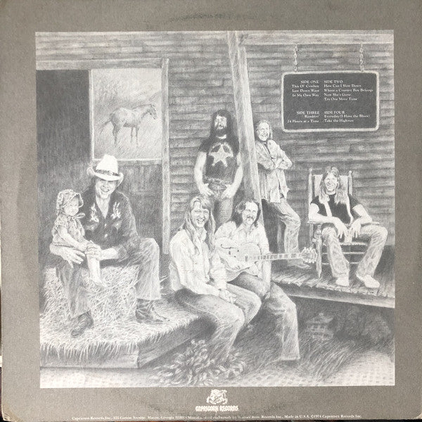 The Marshall Tucker Band : Where We All Belong (2xLP, Album, Win)