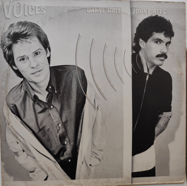 Daryl Hall & John Oates : Voices (LP, Album, Gol)