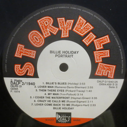 Billie Holiday : Portrait (2xLP, Album, Comp, RE)