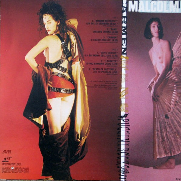 Malcolm McLaren : Fans (LP, Album)