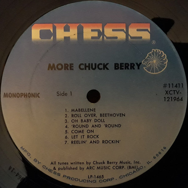 Chuck Berry : More Chuck Berry (LP, Comp)