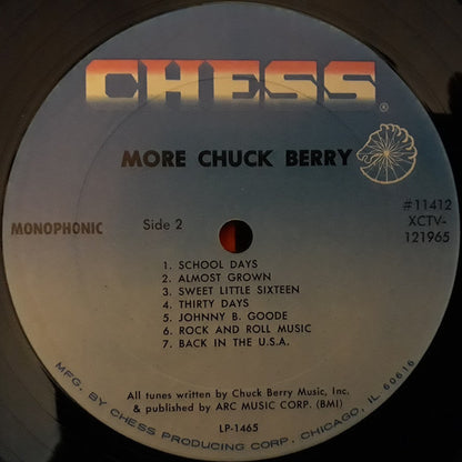 Chuck Berry : More Chuck Berry (LP, Comp)